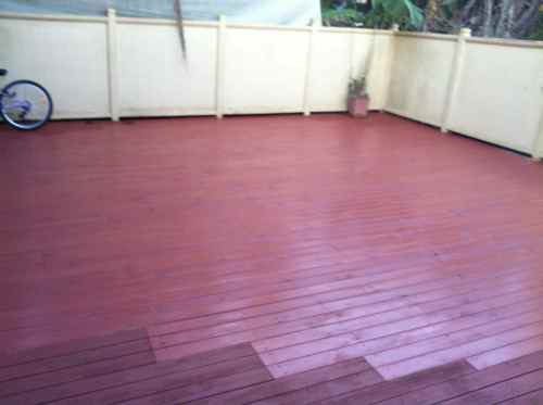 Carpenter Mike's completed deck project!