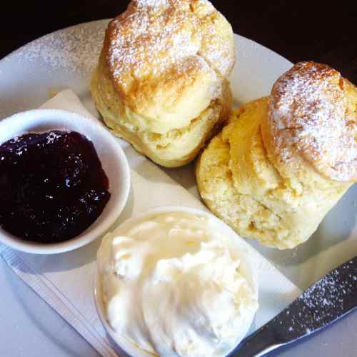 Enjoyed some delightful scones after our hike at "Under the Apple Tree" Great little bakery/cafe!